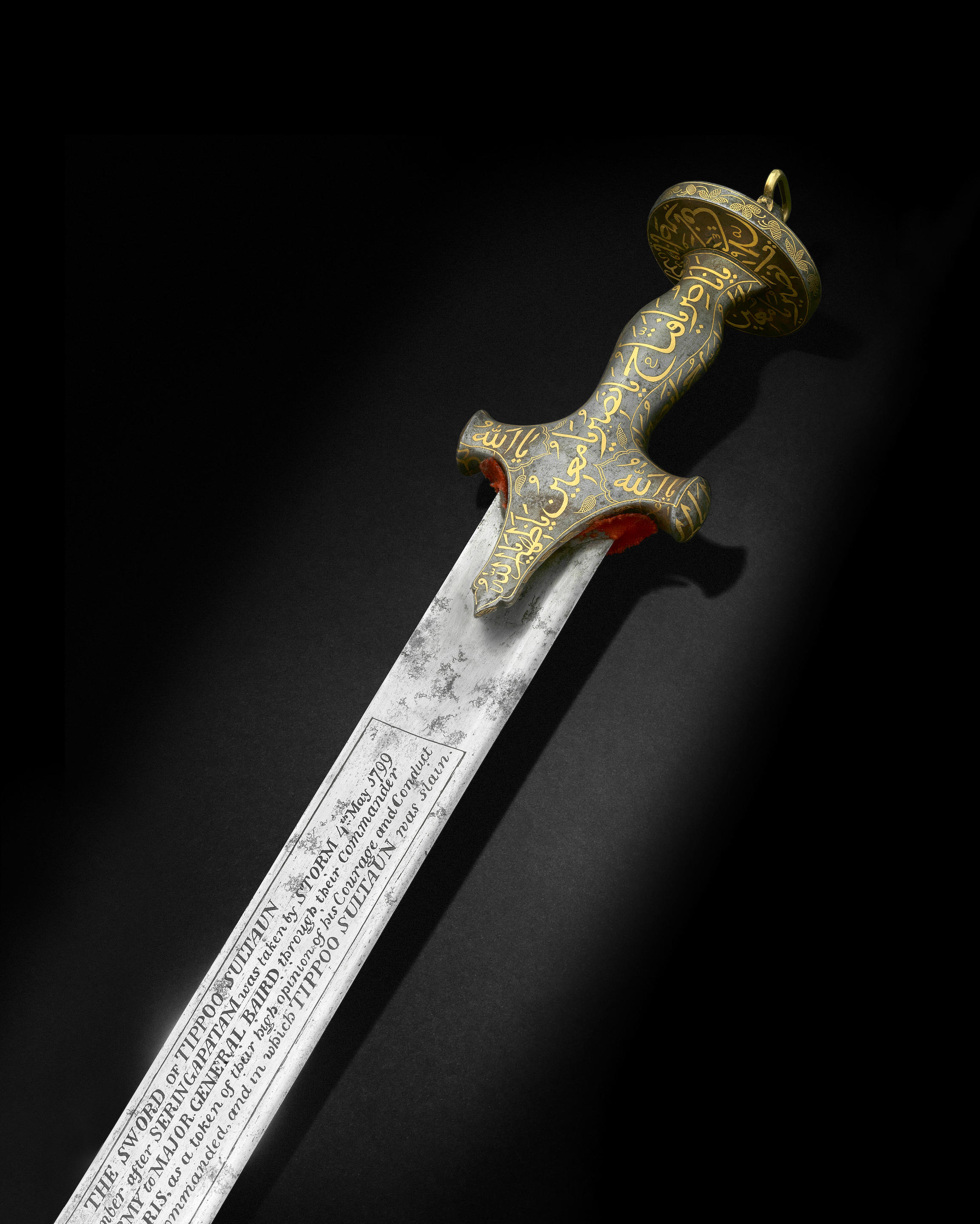 Tipu Sultan bedchamber sword sold for £14 million at Bonhams Islamic and Indian Art sale