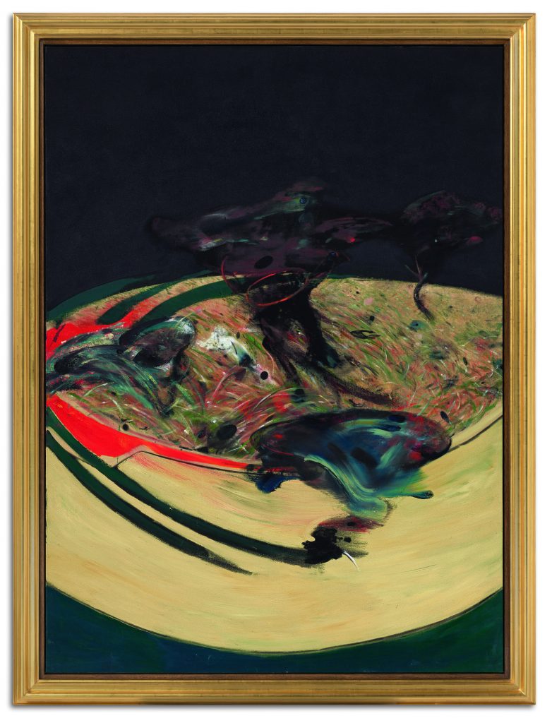 Tribute to Love by Francis Bacon is auctioned off for $25 million.