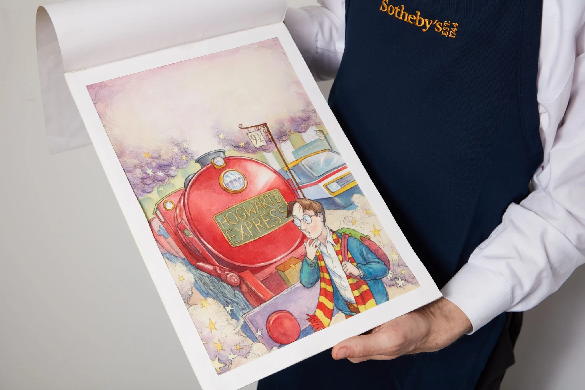 At Sotheby’s New York, the Original “Harry Potter” Cover Art might get up to $600,000